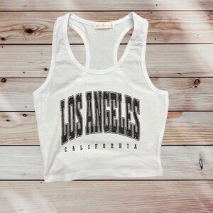 LOS Angeles crop tank